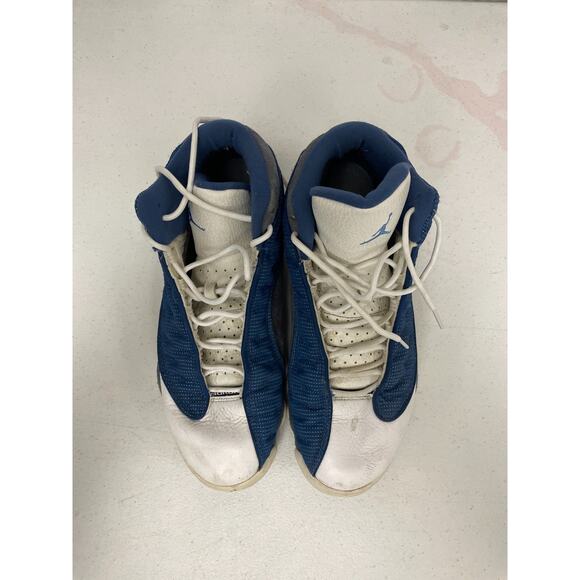 Nike Air Jordan 13 Retro 2010 French Blue/ Gray Flint 414571-401 Men\'s Sz 11.5 main image 7